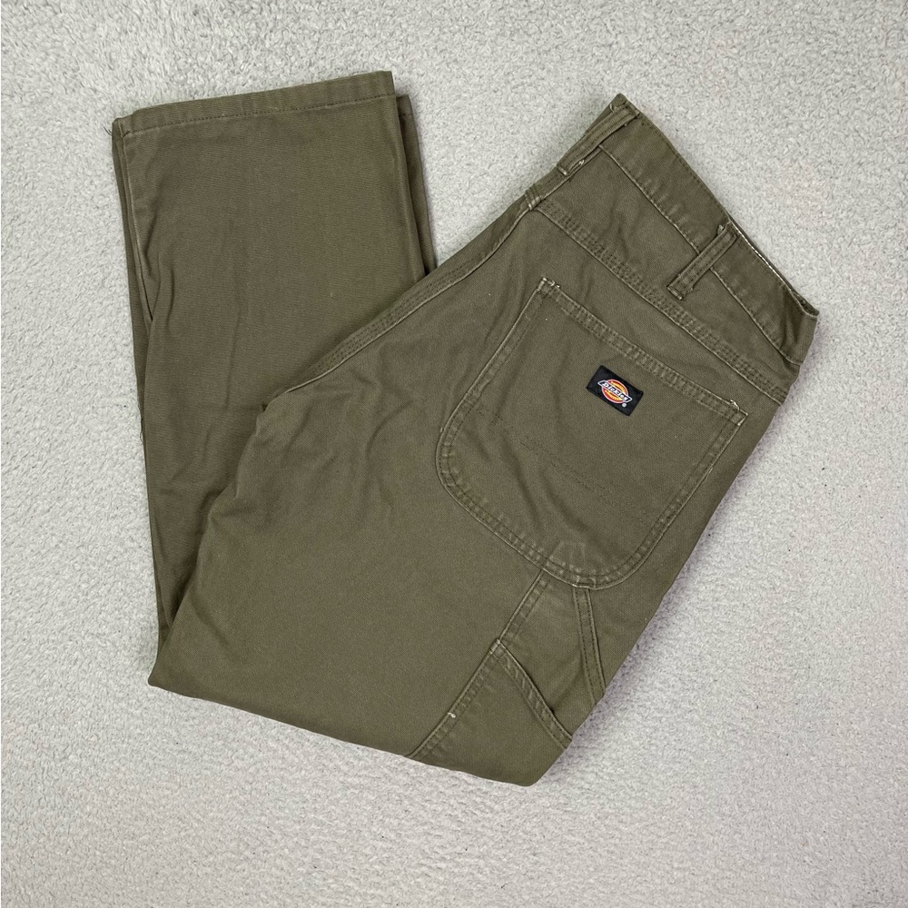 Dickies green carpenter pants‎